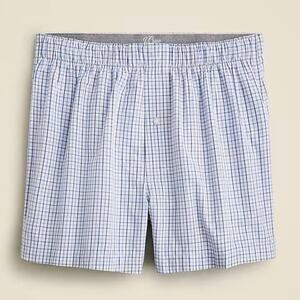 J.Crew Men's Printed Boxers Window Space Blue Size Small NWT